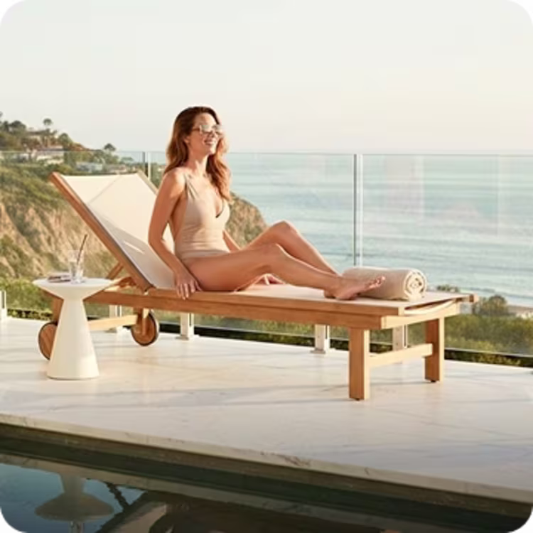 Shop the Jensen Outdoor Velo Woven Swivel Chair figure image