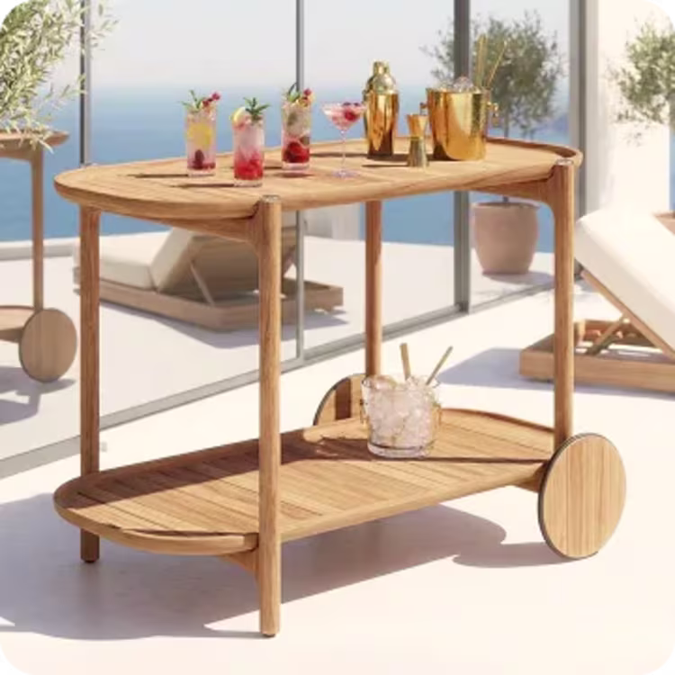 Shop outdoor serving carts figure image