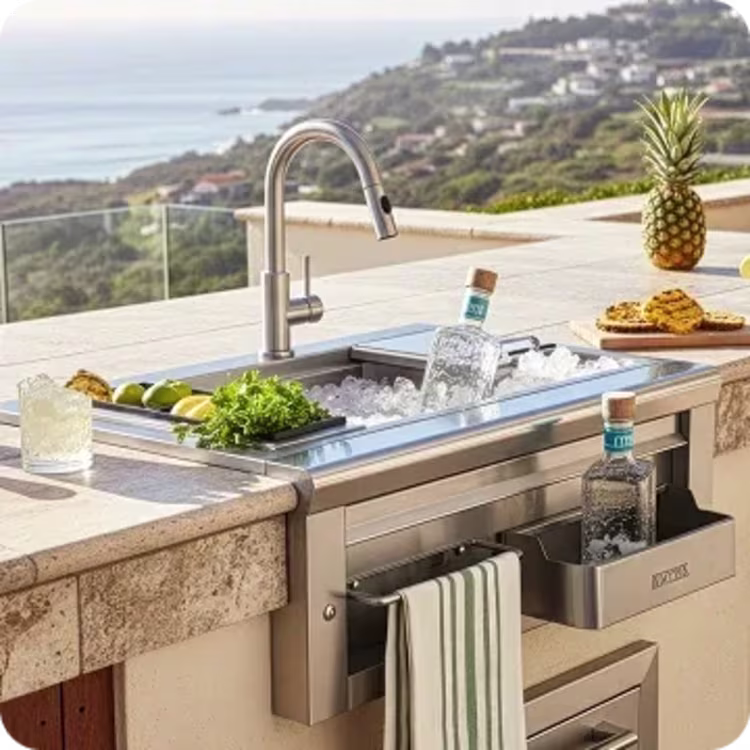 Shop bars, sinks & trash chutes figure image