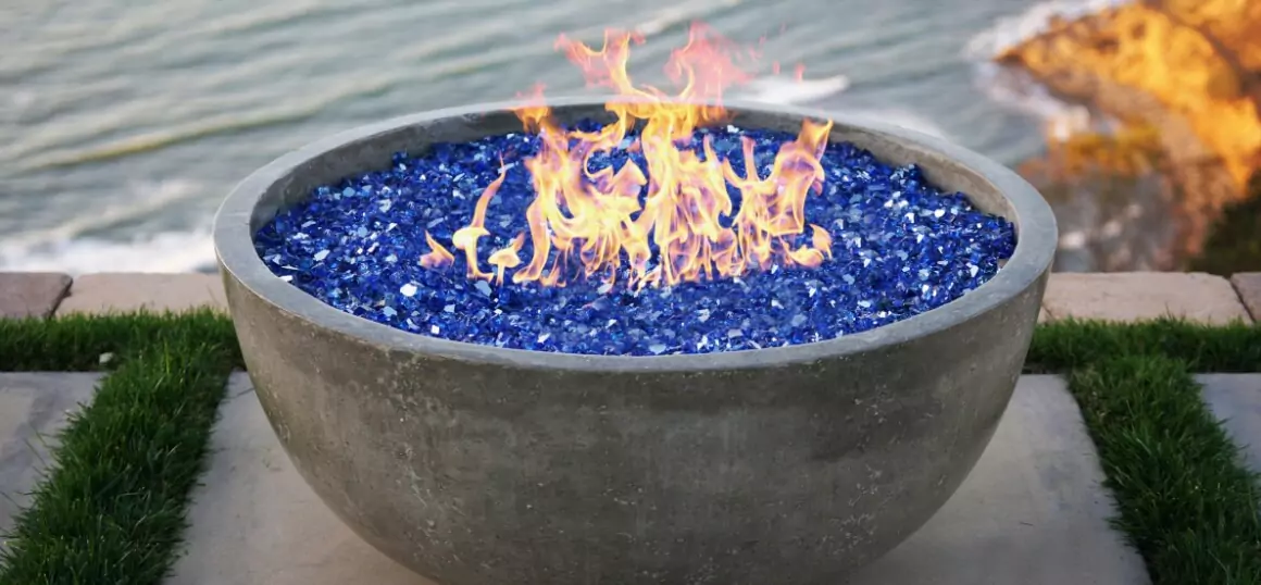 What is fire glass and how much do you need AuthenTEAK