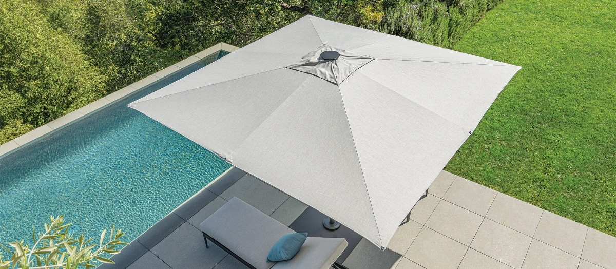 commercial patio umbrella with led OVIOS LED Patio Umbrella