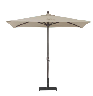 Galtech Half-Wall 3.5 by 7-foot market patio umbrella