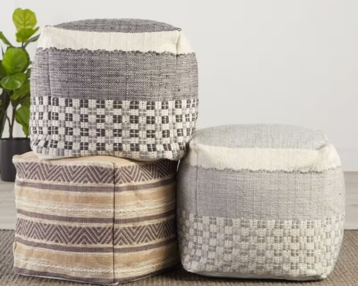 Now on Authenteak.com Shop poufs