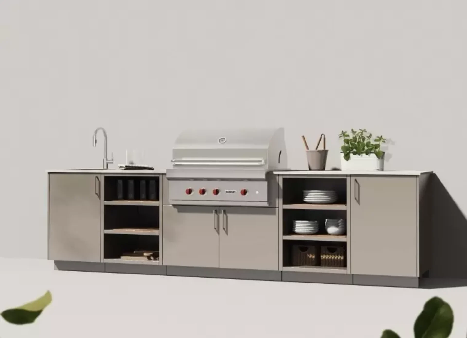 CHOOSE YOUR OUTDOOR KITCHEN ISLAND SIZE