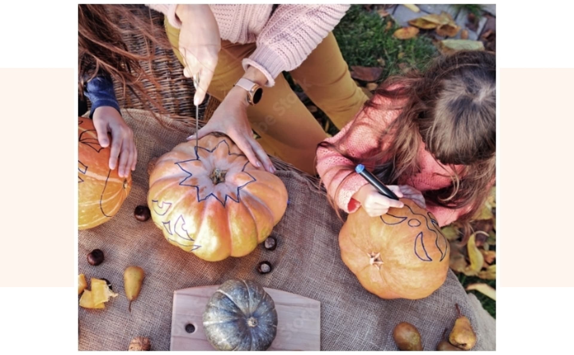 BACKYARD PUMPKIN-CARVING PARTY