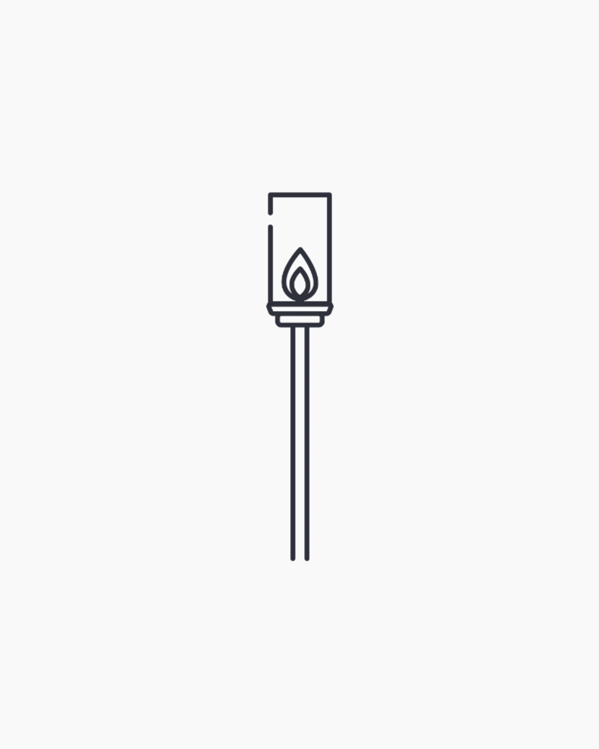Travis Industries House of Fire Outdoor Torches AuthenTEAK