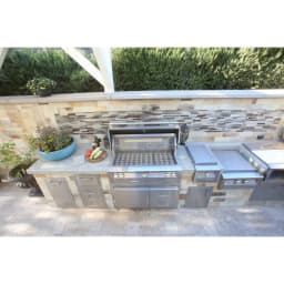 Alfresco Built-In Natural Gas Double Side Burner – Outdoor Florida Kitchens