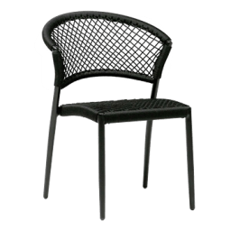 Ratana Ria Stacking Rope Dining Side Chair AuthenTEAK