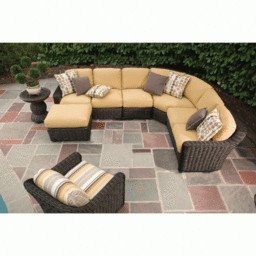 Lane Venture South Hampton Woven Corner Outdoor Sectional Unit
