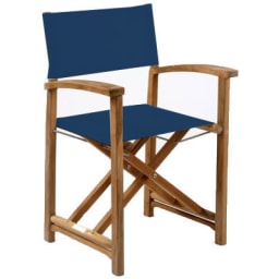 Kingsley Bate Capri Folding Teak Director s Chair AuthenTEAK