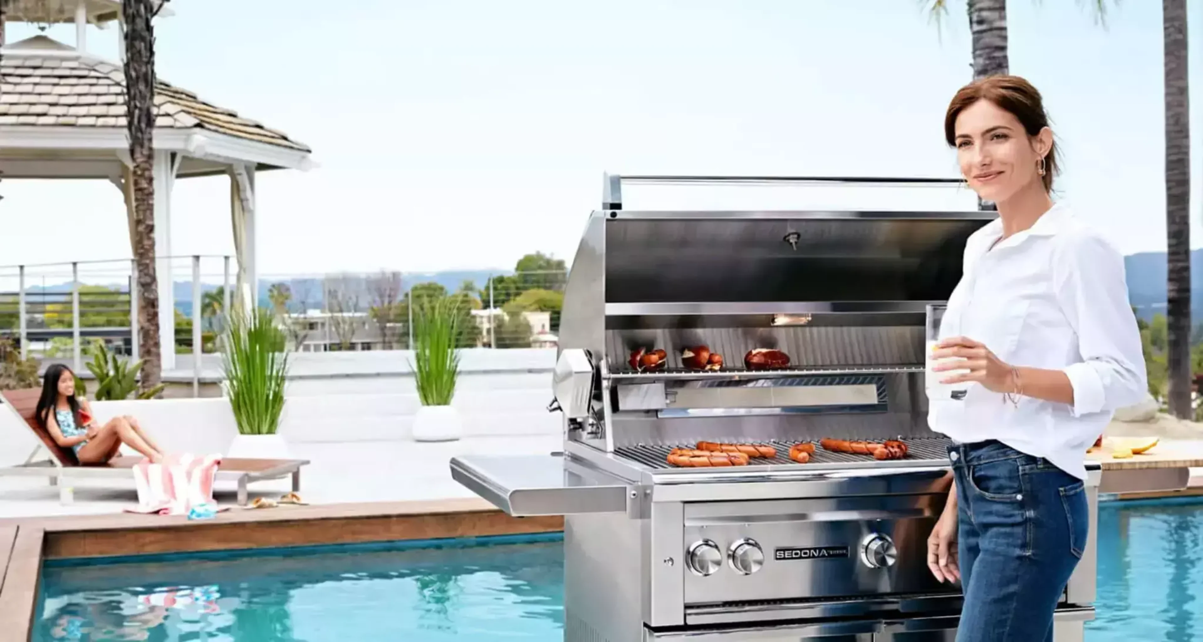 FREESTANDING GAS GRILLS