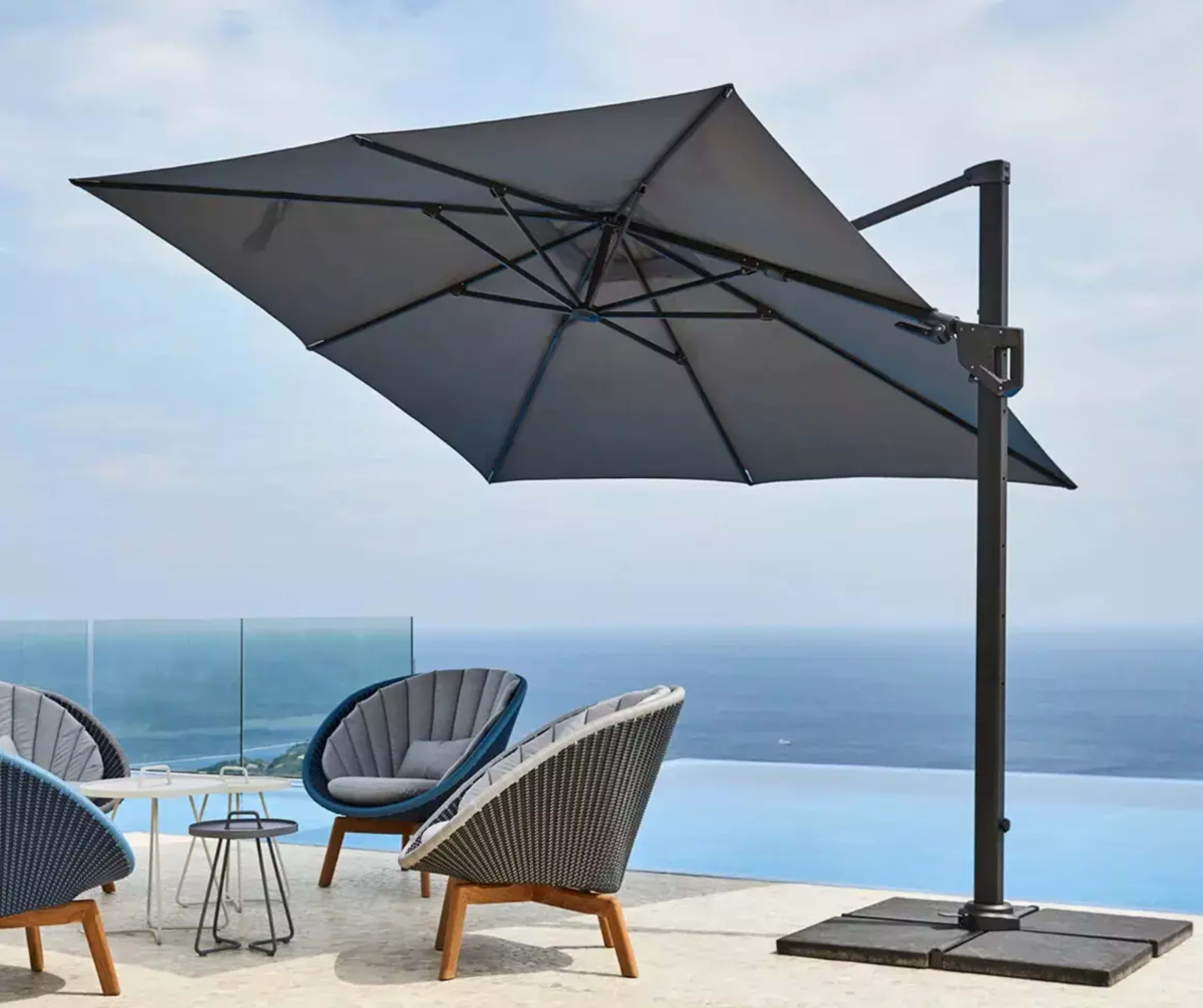 Now on Authenteak.com Shop Cane-Line Umbrellas