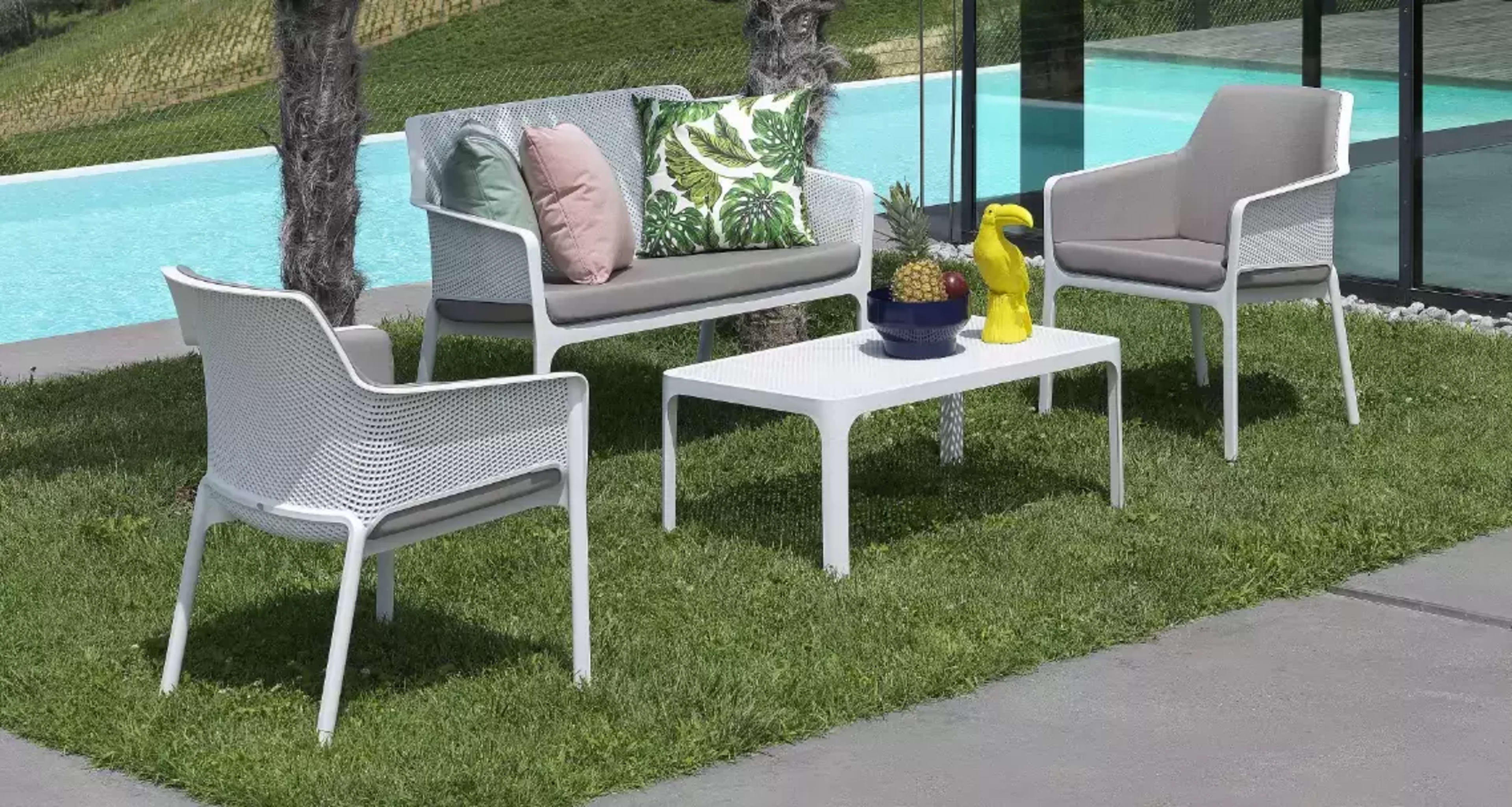 <p>Produced in Chiampo, Italy, in the province of Vicenza for over 30 years, Nardi’s outdoor furniture is ideal for both residential and contract settings, thanks to premium quality and Italian designs. Made from durable polypropylene resin and fiberglass, Nardi outdoor furniture is also non-toxic and 100% recyclable.</p>