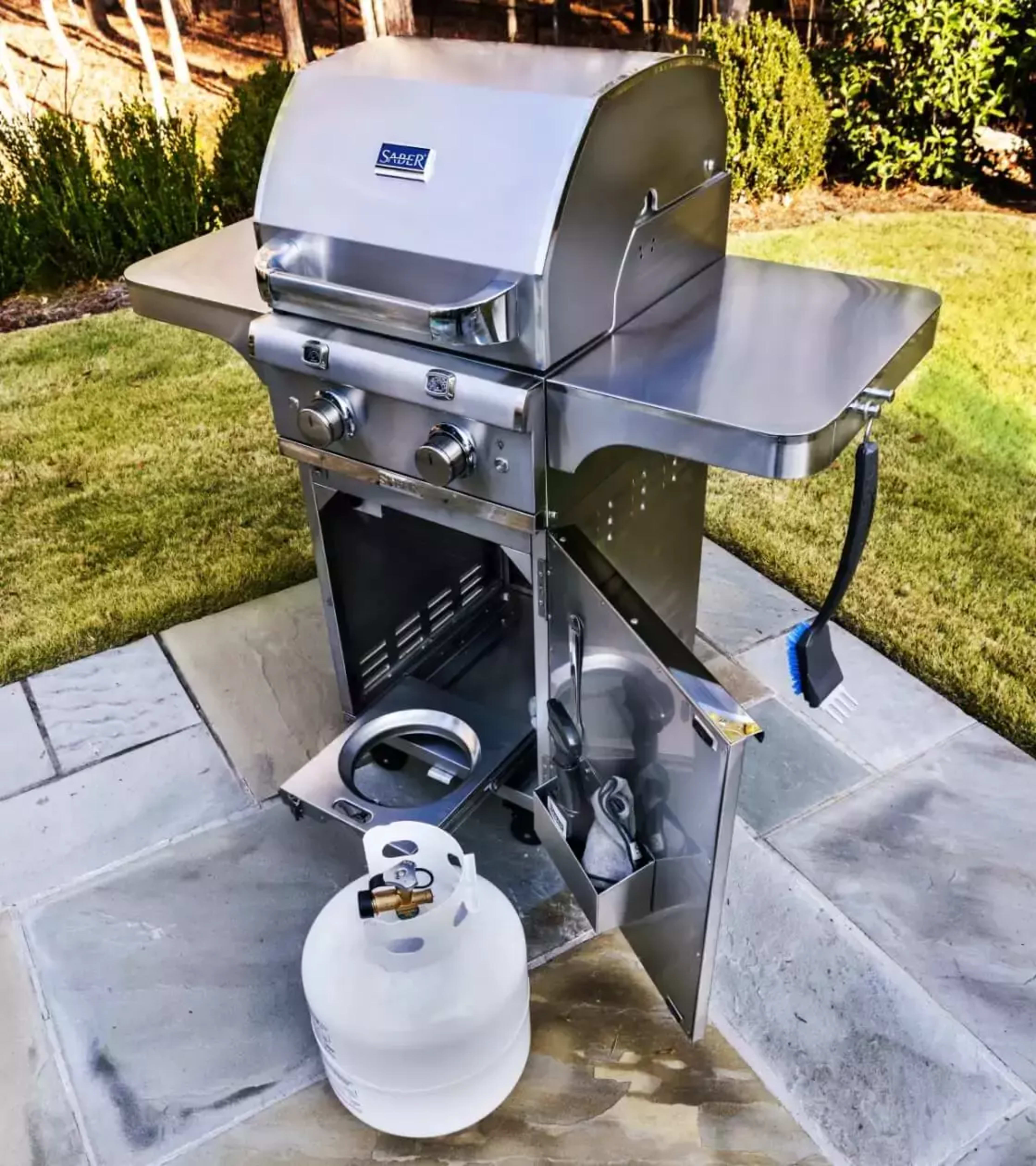 Propane gas grills