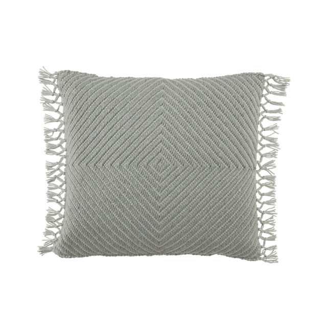 Jaipur Living 20" x 20" Maritima Light Gray Outdoor Pillow