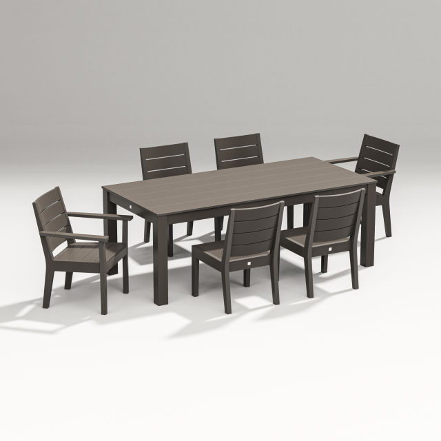 Polywood Latitude 7-Piece Patio Dining Set