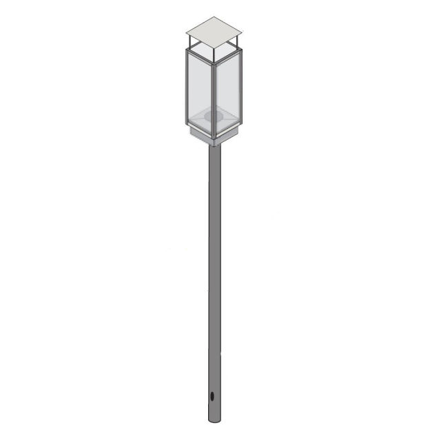 Travis Industries Tempest Torch and Lantern In Ground Post