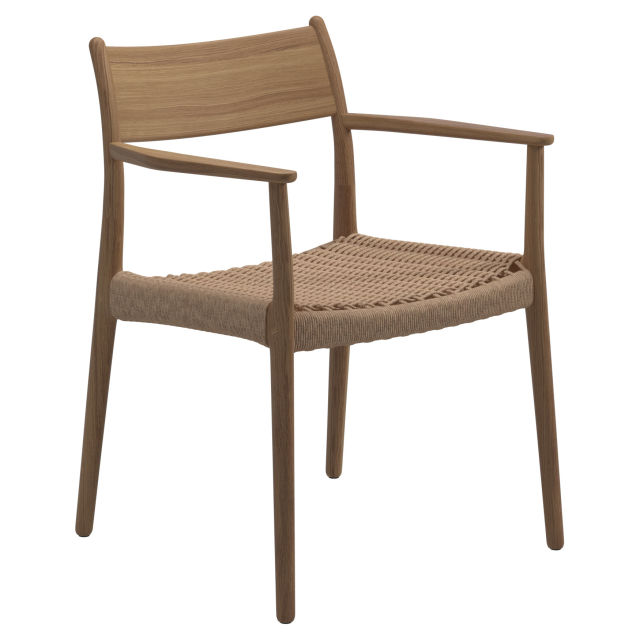 Gloster Lima Teak Dining Armchair