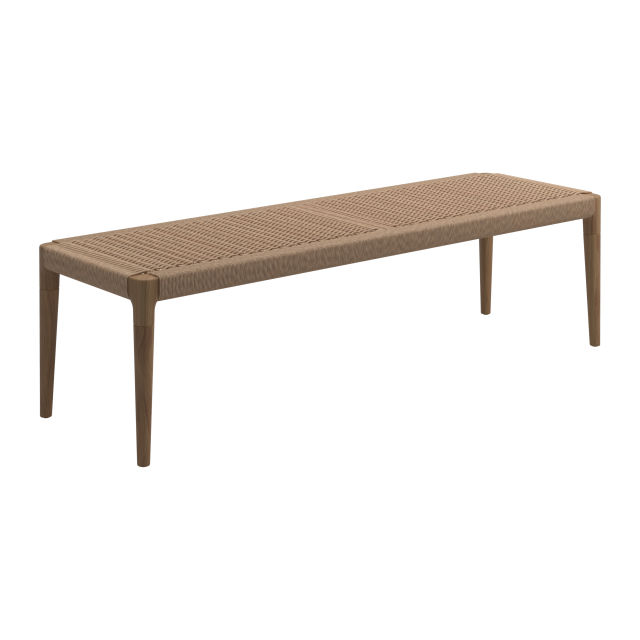 Gloster Lima 62.5" Backless Teak Dining Bench