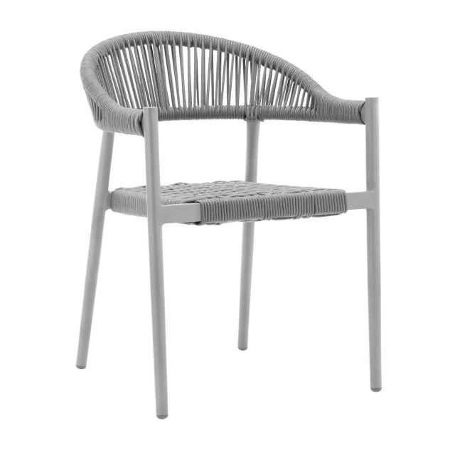 Source Furniture Skye Stacking Aluminum Dining Armchair