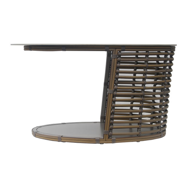 Skyline Design Ruby 41" Woven Oval Auxiliary Table