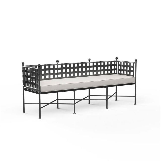 Sunset West Provence 74" Iron Bench