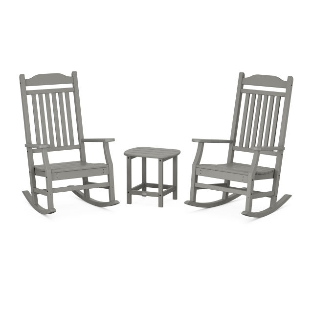 Polywood Country Living Rocking Chair 3-Piece Set