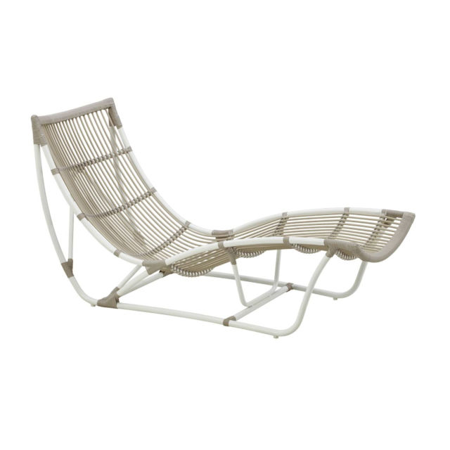 Sika Design Exterior Michelangelo AluRattan Chaise Lounge