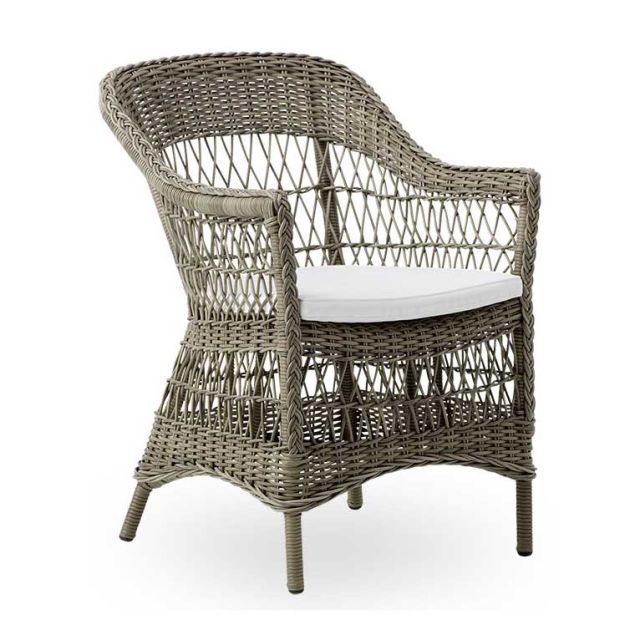 Sika Design Georgia Garden Charlot AluRattan Dining Armchair