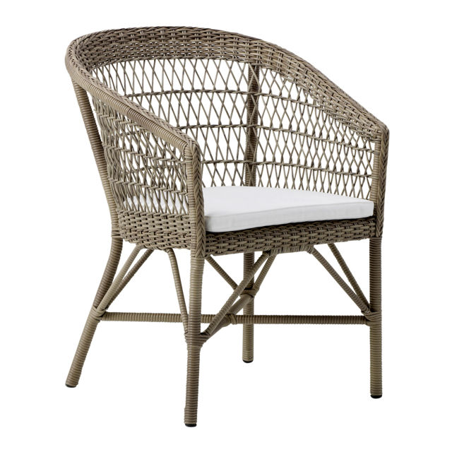 Sika Design Georgia Garden Emma Stacking AluRattan Dining Armchair