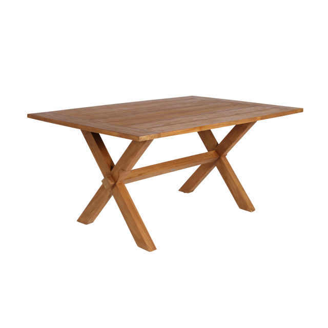 Sika Design Teak Colonial 63" Rectangular Dining Table