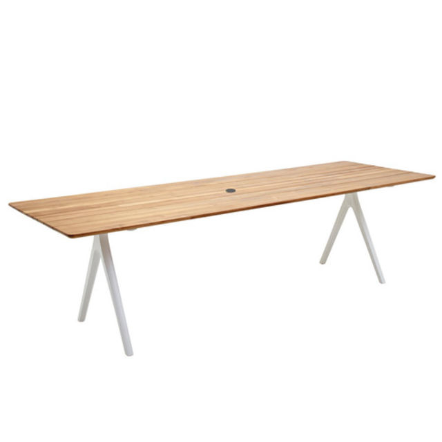 Gloster Split 110" Teak Rectangular Dining Table