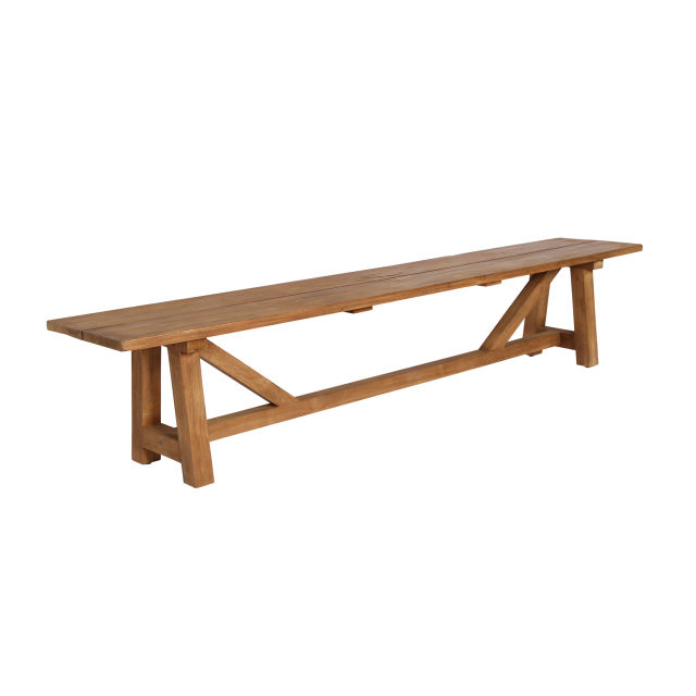 Sika Design George 87" Backless Teak Bench