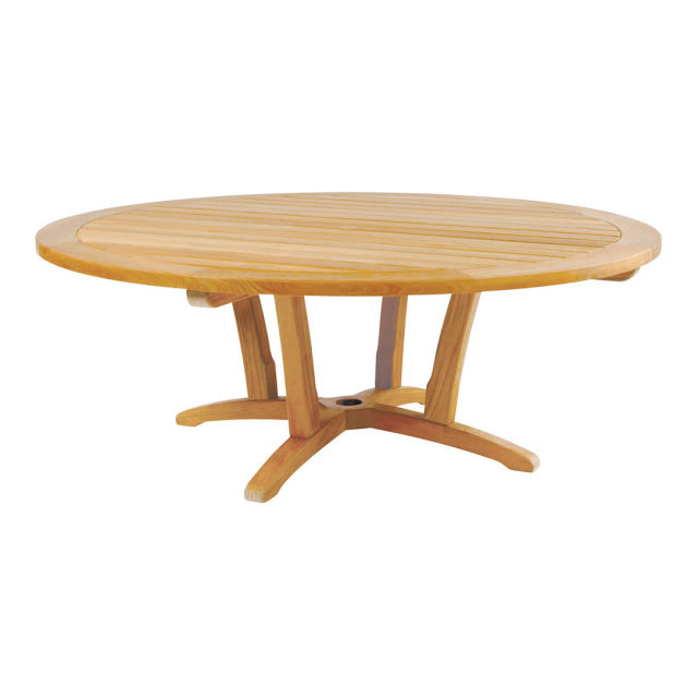 Kingsley Bate 55" Teak Round Chat Table