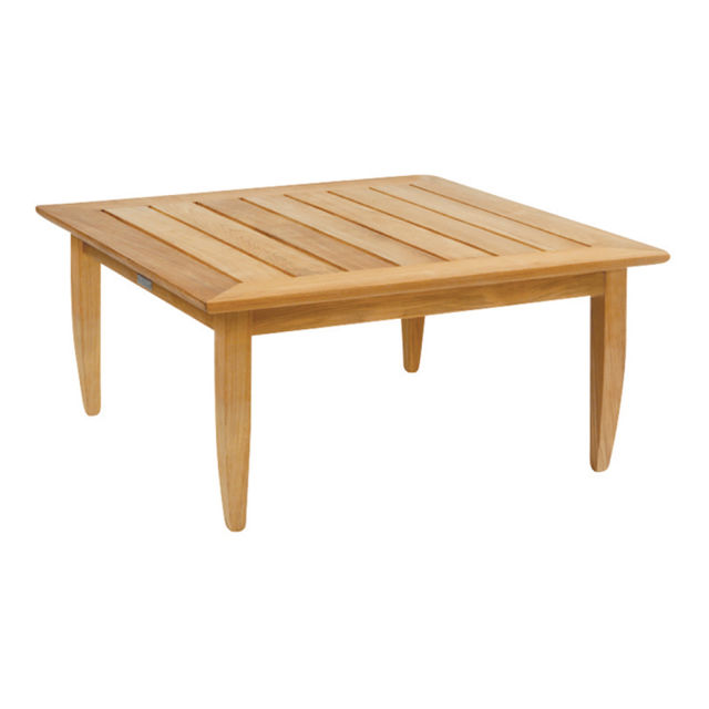 Kingsley Bate Amalfi 40" Teak Square Coffee Table