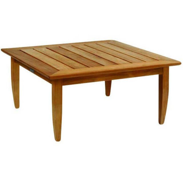 Kingsley Bate Amalfi 40" Teak Square Coffee Table