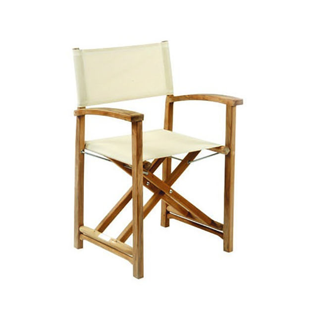 Kingsley Bate Capri Folding Teak Director's Chair