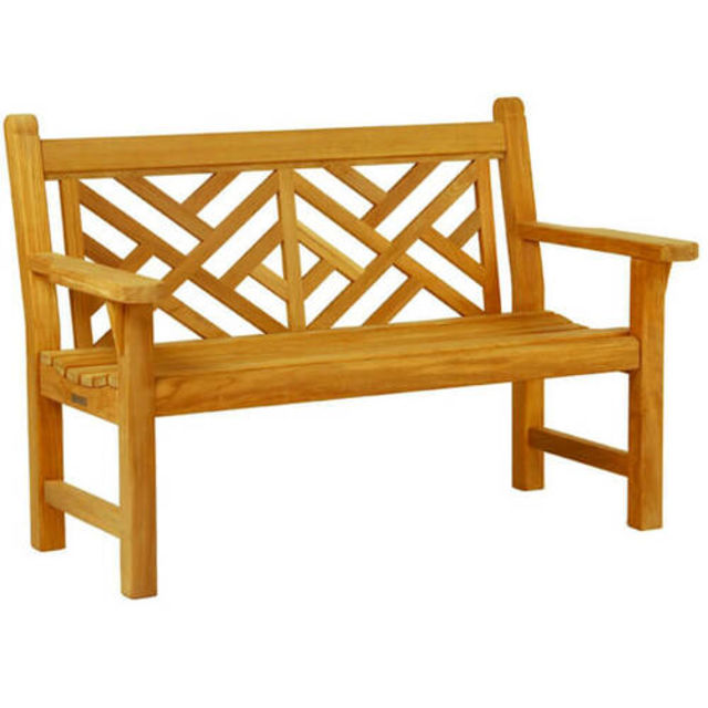 Kingsley Bate Chippendale 4' Teak Bench