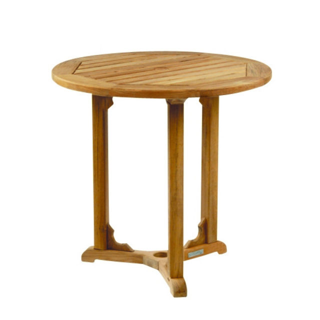 Kingsley Bate Essex 30" Teak Round Bistro Table