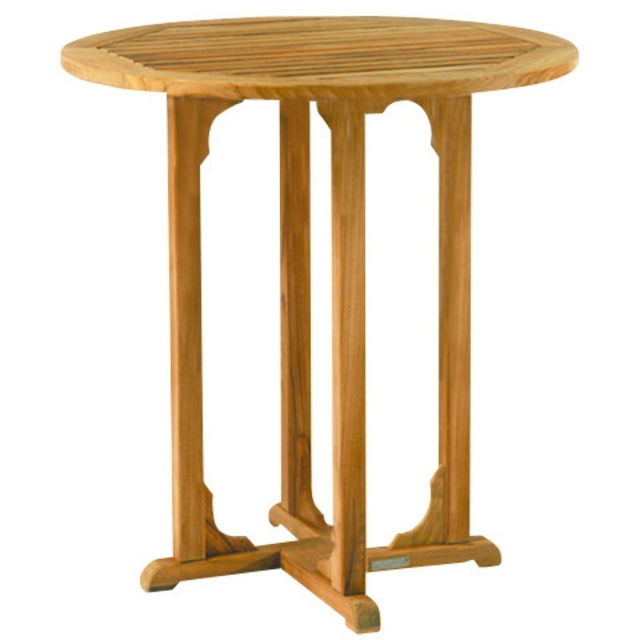 Kingsley Bate Essex 36" Teak Round Bar Table