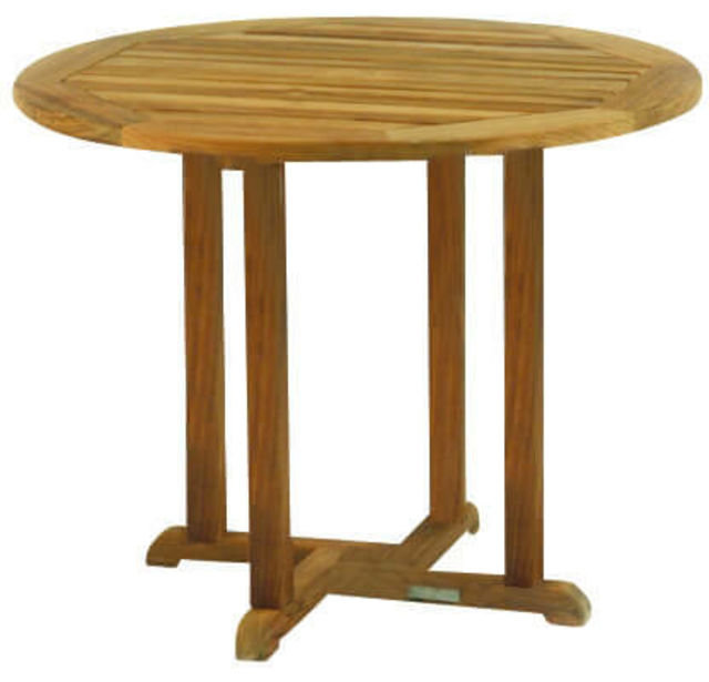 Kingsley Bate Essex 36" Teak Round Dining Table