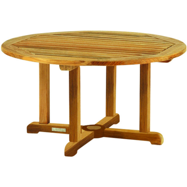 Kingsley Bate Essex 42" Teak Round Coffee Table