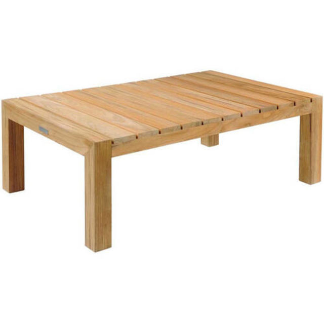 Kingsley Bate Mendocino 47" Teak Rectangular Coffee Table