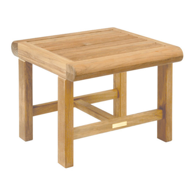 Kingsley Bate Nantucket 21" Teak Square Side Table