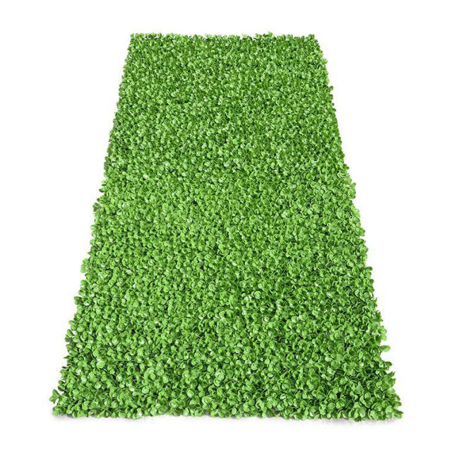 Enduraleaf 4' x 8' Faux Peperomia Wall Mat