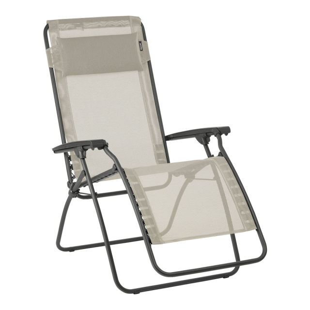 Lafuma Mobilier R-Clip Zero Gravity Reclining Steel Armchair