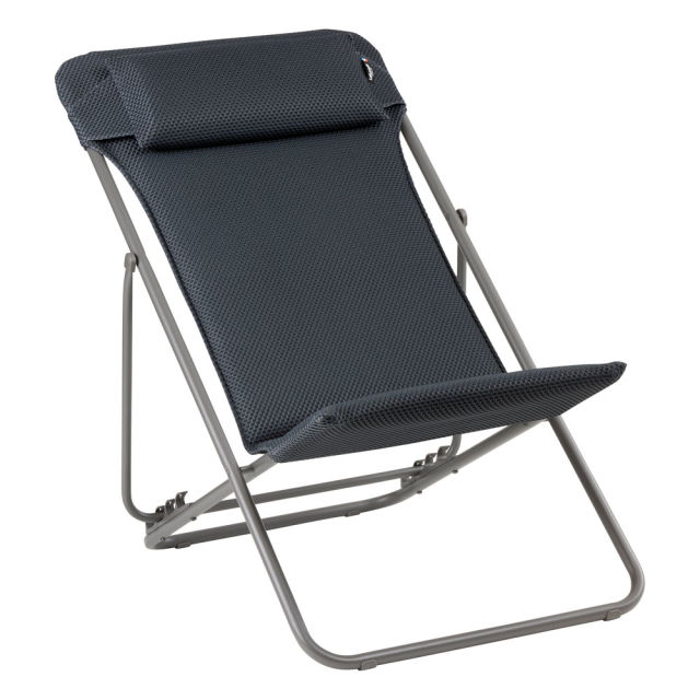 Lafuma Mobilier Maxi Transat Plus BeComfort Steel Folding Chair