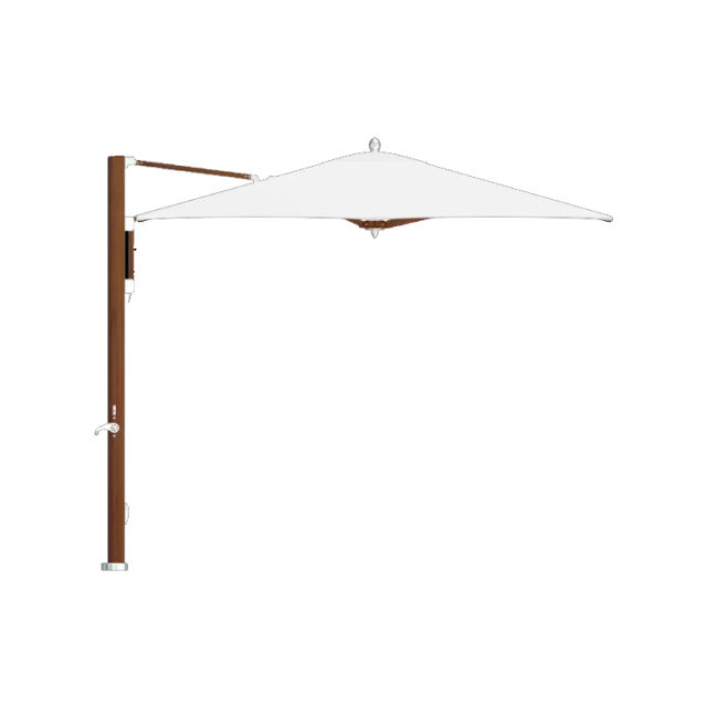 Tuuci Ocean Master Max Single Rectangular Aluminum Cantilever Patio Umbrella