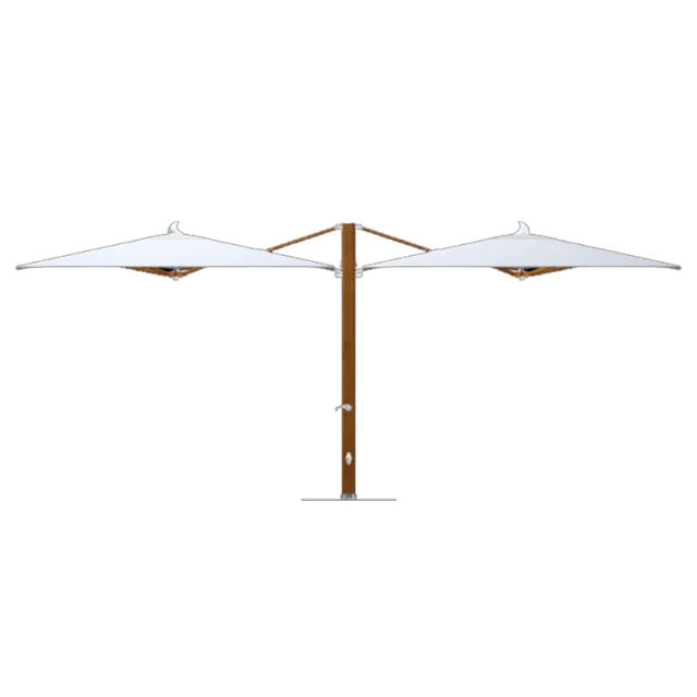 Tuuci Ocean Master Max Dual Square Aluminum Cantilever Patio Umbrella