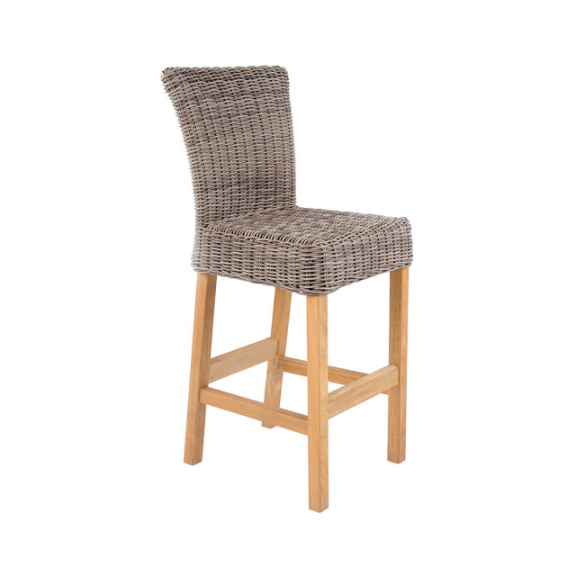 Kingsley Bate Sag Harbor Woven Bar Side Chair